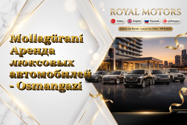 Mollagürani Аренда люксовых автомобилей - Osmangazi