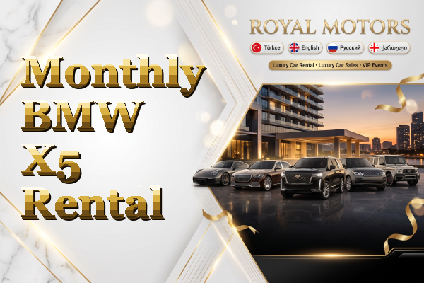 Monthly BMW X5 Rental