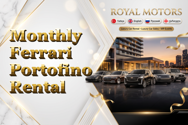 Monthly Ferrari Portofino Rental