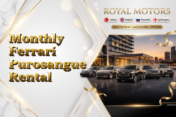 Monthly Ferrari Purosangue Rental