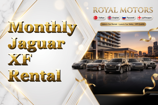 Monthly Jaguar XF Rental