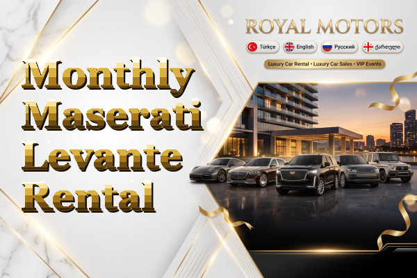 Monthly Maserati Levante Rental
