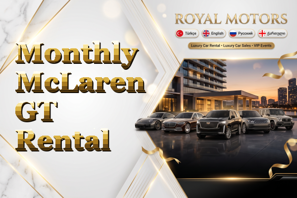 Monthly McLaren GT Rental