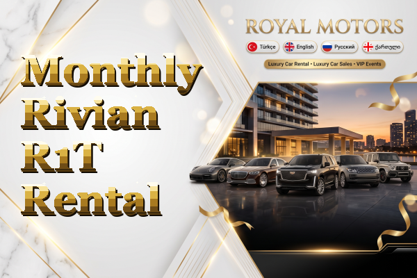 Monthly Rivian R1T Rental