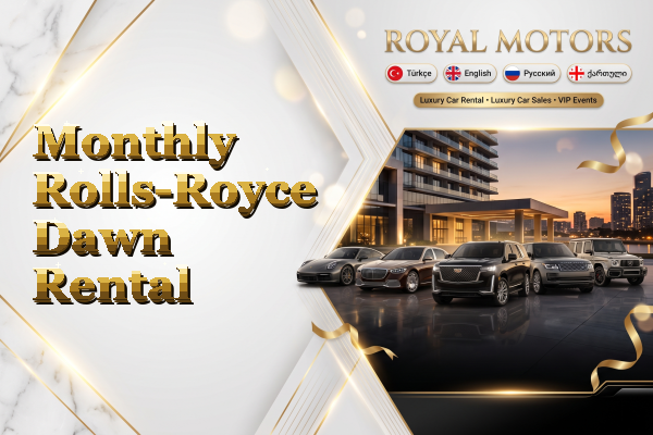 Monthly Rolls-Royce Dawn Rental