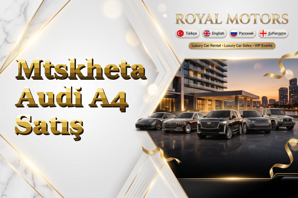 Mtskheta Audi A4 Satış
