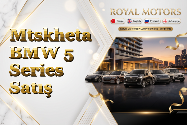 Mtskheta BMW 5 Series Satış