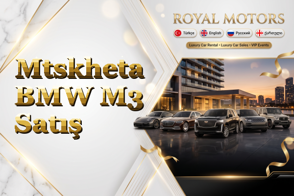 Mtskheta BMW M3 Satış