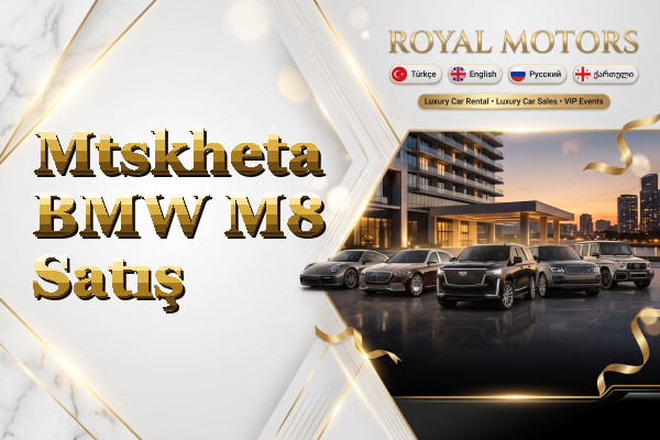 Mtskheta BMW M8 Satış