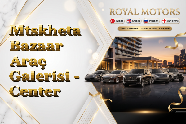 Mtskheta Bazaar Araç Galerisi - Center