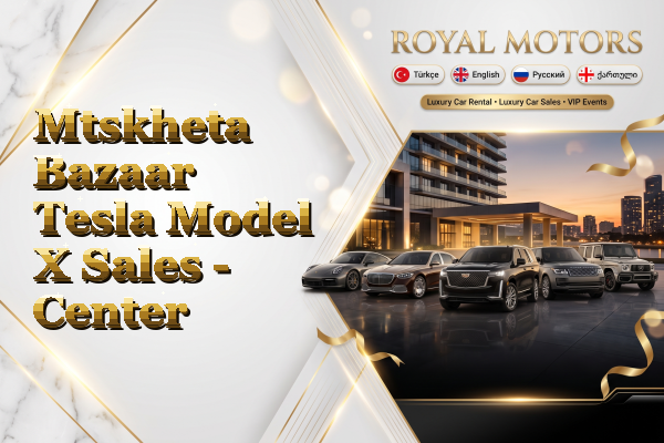 Mtskheta Bazaar Tesla Model X Sales - Center