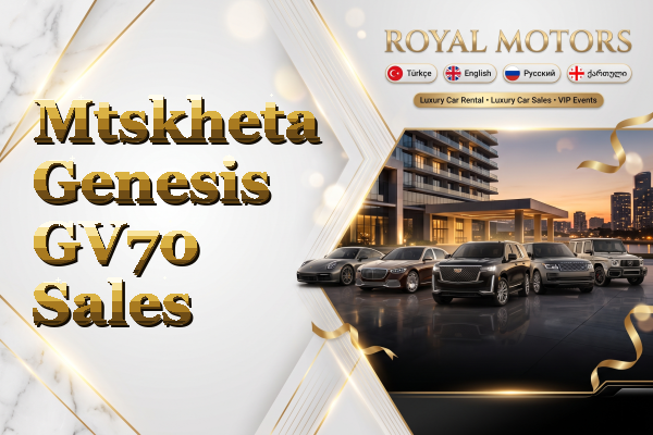 Mtskheta Genesis GV70 Sales