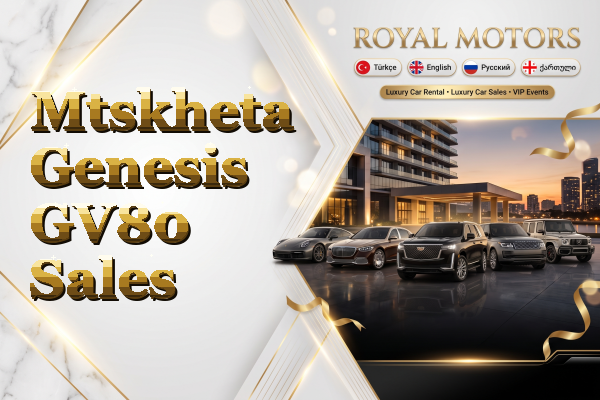 Mtskheta Genesis GV80 Sales