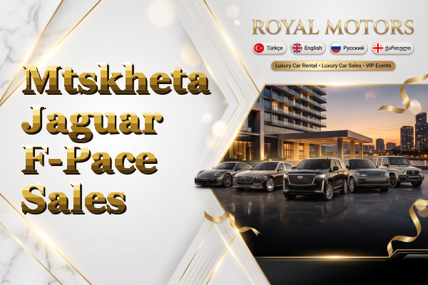 Mtskheta Jaguar F-Pace Sales