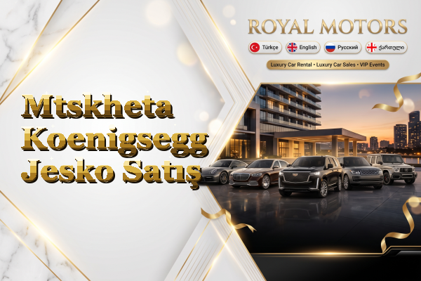 Mtskheta Koenigsegg Jesko Satış