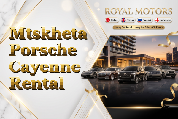 Mtskheta Porsche Cayenne Rental