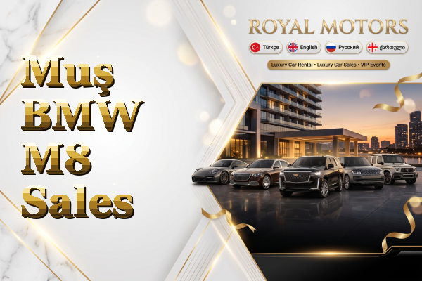 Muş BMW M8 Sales