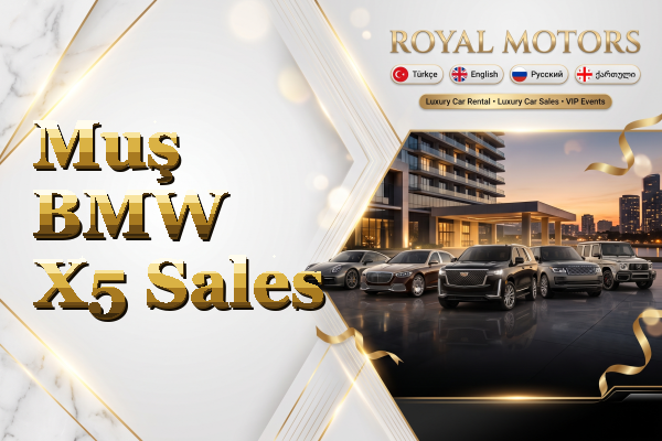 Muş BMW X5 Sales