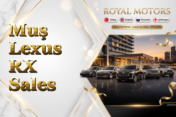 Muş Lexus RX Sales