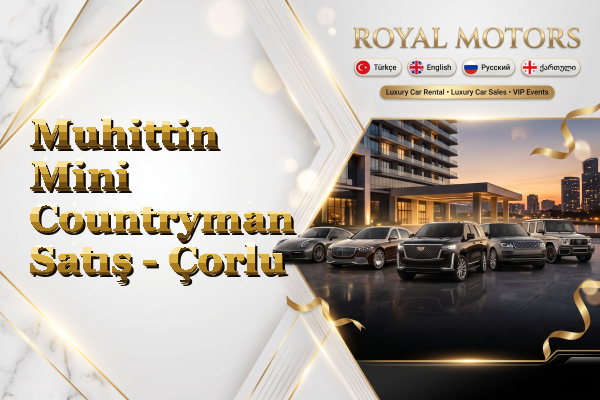 Muhittin Mini Countryman Satış - Çorlu