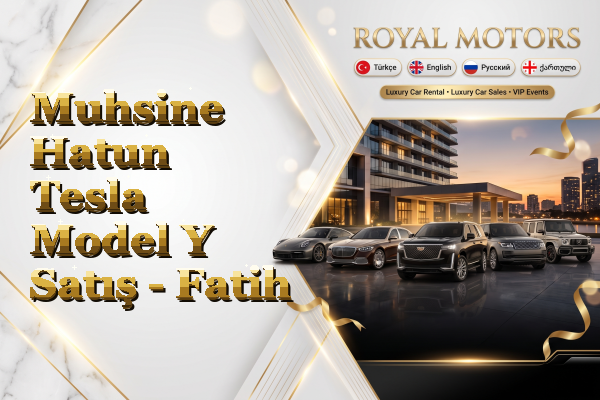 Muhsine Hatun Tesla Model Y Satış - Fatih