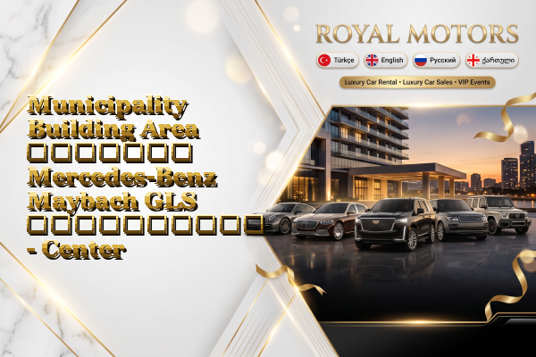 Municipality Building Area მძღოლით Mercedes-Benz Maybach GLS გაქირავება - Center