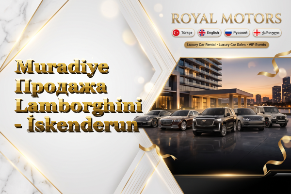 Muradiye Продажа Lamborghini - İskenderun