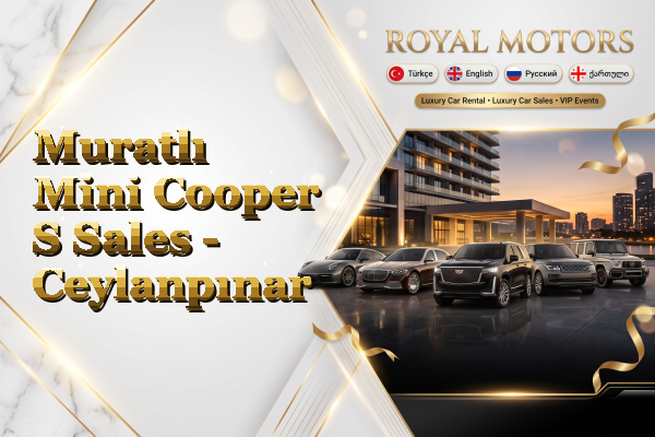 Muratlı Mini Cooper S Sales - Ceylanpınar
