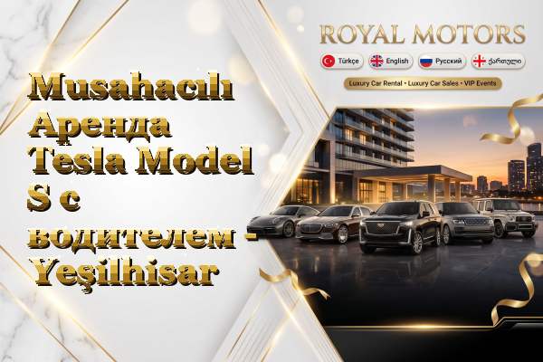 Musahacılı Аренда Tesla Model S с водителем - Yeşilhisar