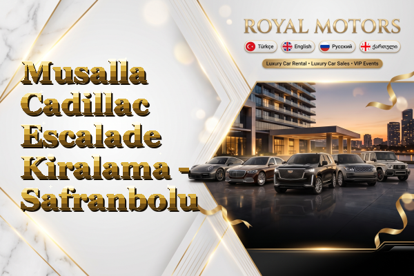 Musalla Cadillac Escalade Kiralama - Safranbolu