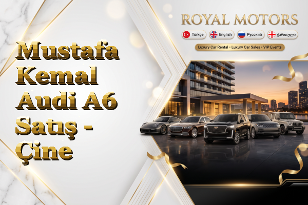 Mustafa Kemal Audi A6 Satış - Çine