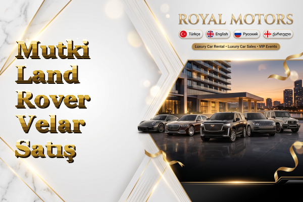 Mutki Land Rover Velar Satış
