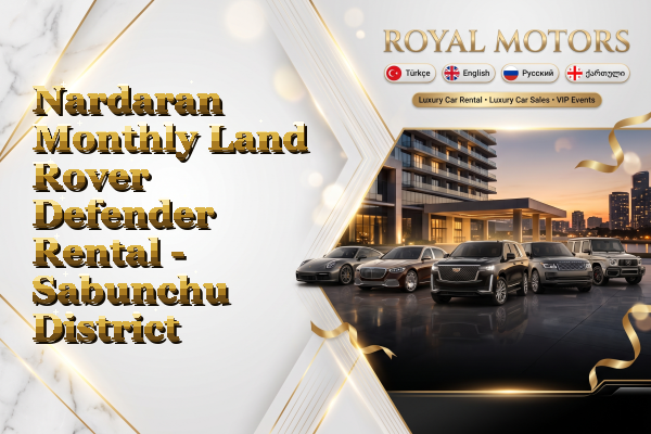 Nardaran Monthly Land Rover Defender Rental - Sabunchu District