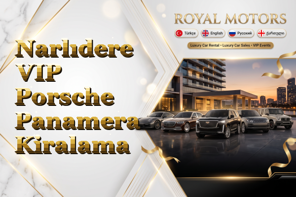 Narlıdere VIP Porsche Panamera Kiralama
