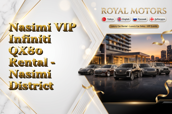 Nasimi VIP Infiniti QX80 Rental - Nasimi District