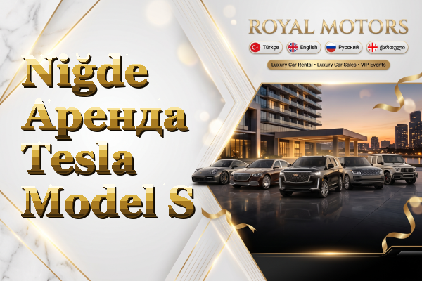 Niğde Аренда Tesla Model S