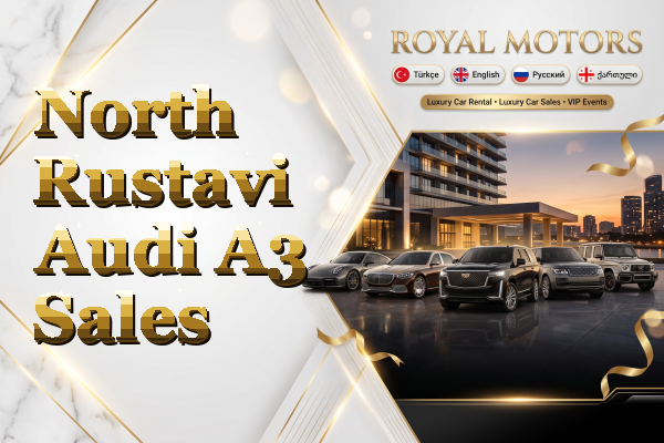 North Rustavi Audi A3 Sales