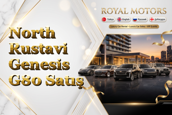 North Rustavi Genesis G80 Satış