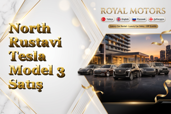 North Rustavi Tesla Model 3 Satış
