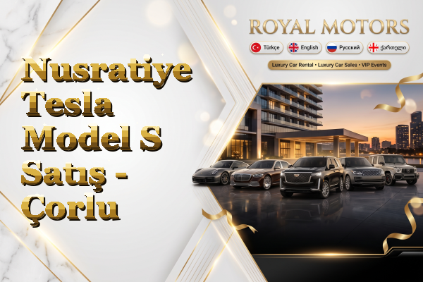 Nusratiye Tesla Model S Satış - Çorlu