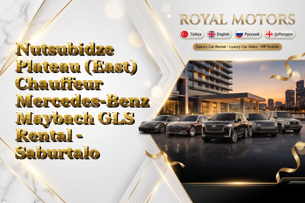 Nutsubidze Plateau (East) Chauffeur Mercedes-Benz Maybach GLS Rental - Saburtalo