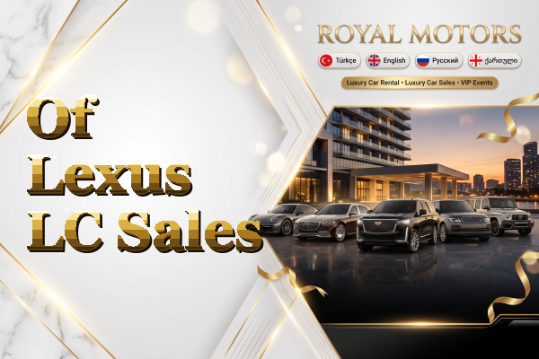 Of Lexus LC Sales