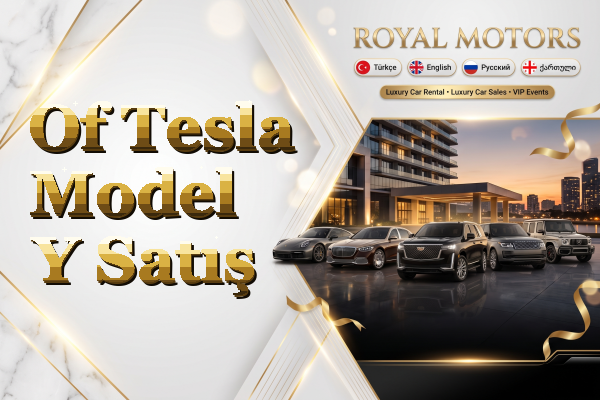 Of Tesla Model Y Satış