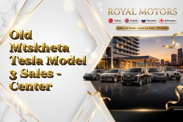 Old Mtskheta Tesla Model 3 Sales - Center