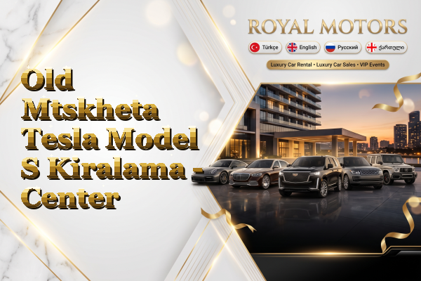 Old Mtskheta Tesla Model S Kiralama - Center