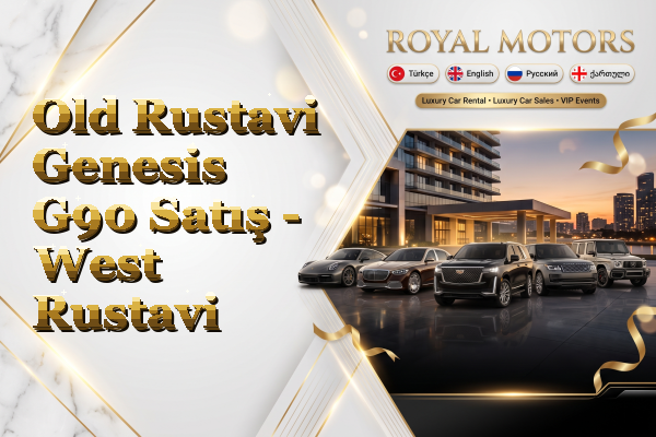 Old Rustavi Genesis G90 Satış - West Rustavi