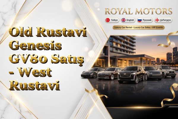 Old Rustavi Genesis GV80 Satış - West Rustavi