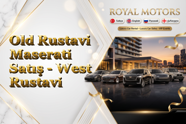 Old Rustavi Maserati Satış - West Rustavi
