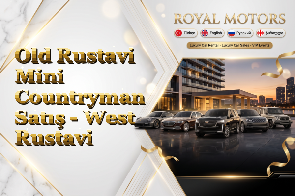 Old Rustavi Mini Countryman Satış - West Rustavi
