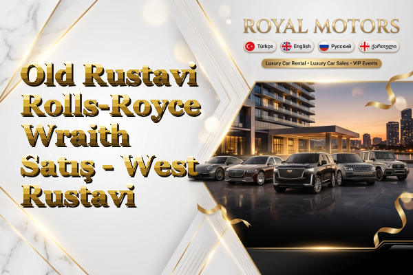 Old Rustavi Rolls-Royce Wraith Satış - West Rustavi